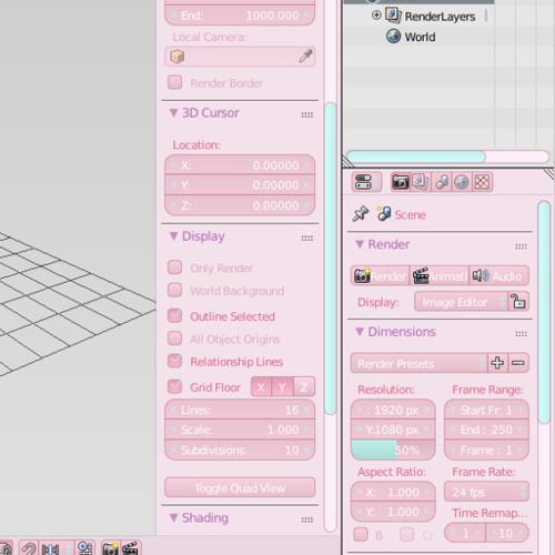 very pink theme preview image